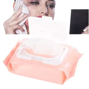 

120Pcs/Bag Disposable Makeup Remover Wet Cotton Pads Face Lip Eyes Mild Cleansing Wipes Moisturizing Tissue For Face Care