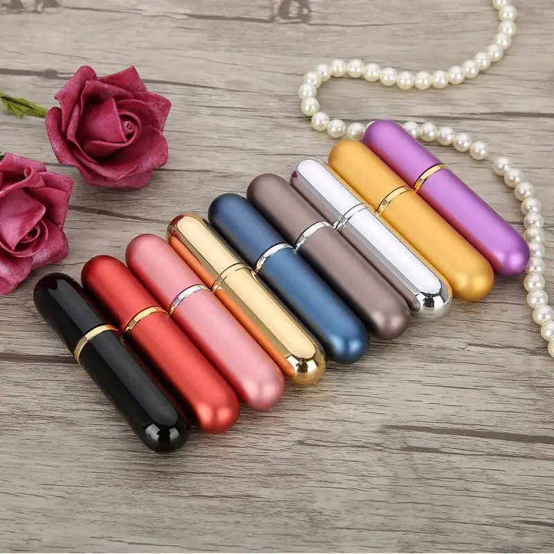 

Portable empty Mini Refillable Perfume Bottle Pump Empty Cosmetic Containers Spray Atomizer perfume Bottle Travel Makeup Tool