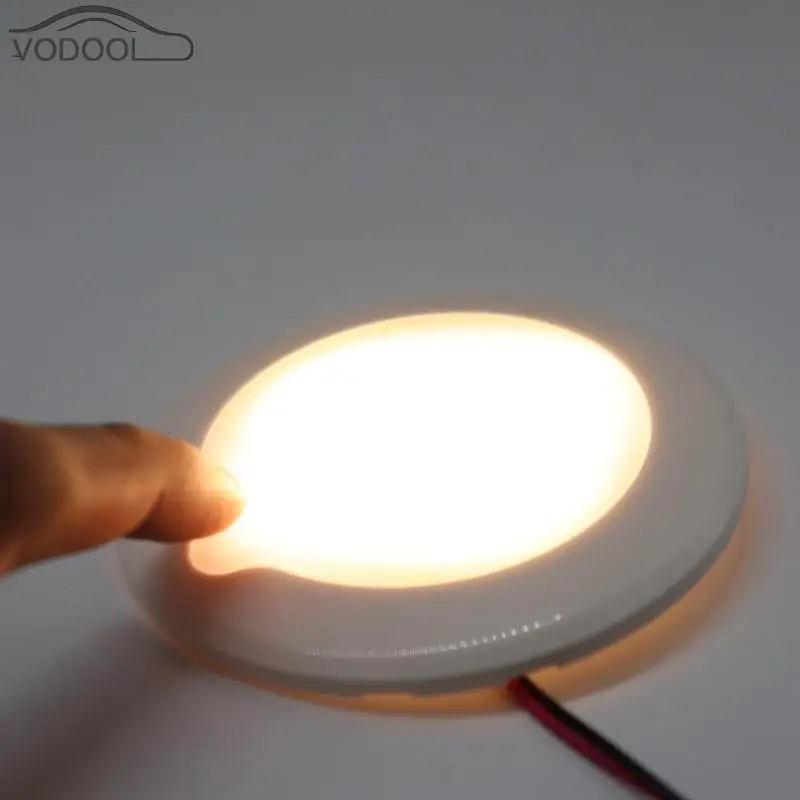 RV Lamp Caravan Accessories Camping Car RV Roof Ceiling Cabin Light IP67 Touch Dimming