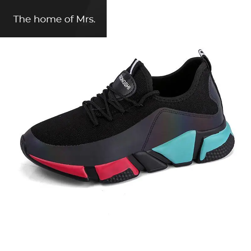 

Brand 2018 Hot Men's And Women's Jogging Sports Shoes Autumn And Summer Mesh Comfortable Breathable Couple Sports Shoes