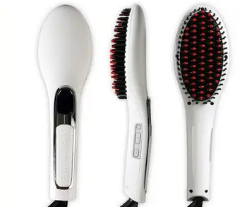 

Brush Fast Hair Straightener LCD Comb Auto Massager Tools Ceramic Straightening irons