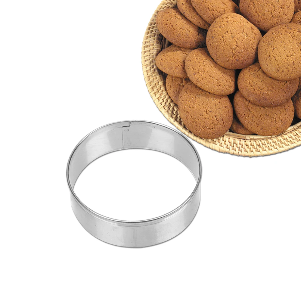 

3 piece/set Round Dumplings Wrappers Molds Set Stainless Steel Cookie Pastry Wrapper Dough Cutting Tool Cutter Maker Tool