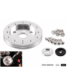 0," концентратор для 6 отверстий рулевого колеса, чтобы соответствовать гранту APC 3 отверстия адаптер Boss Kit черный/серебристый