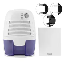 110-240 в мини-осушитель для дома Портативный 500 мл влагопоглощающий осушитель воздуха с автоматическим выключением и светодиодный индикатор осушитель воздуха