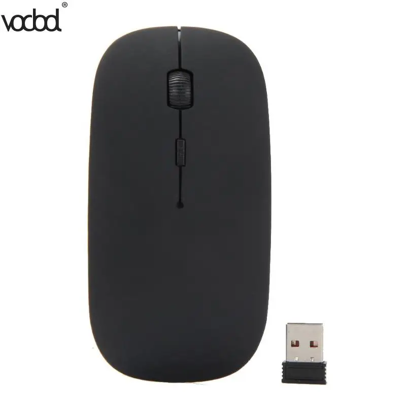 Беспроводная оптическая игровая мышь 2 4G модная ультратонкая компьютерная с USB