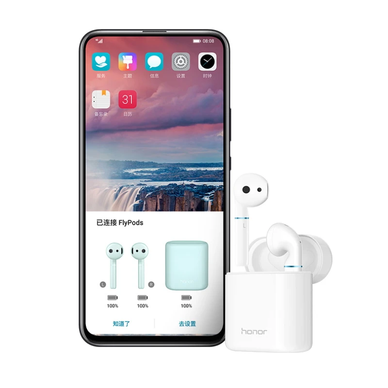 Оригинальные наушники HUAWEI Honor FlyPods CM-H2S Bluetooth наушники с сенсорным управлением