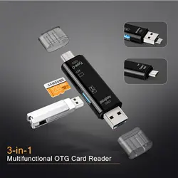 Мульти Micro SD кардридер Micro type-C USB концентратор карта памяти адаптер для карт USB-C USB 2,0 Заголовок кардридер для ноутбуков, mac Andriod