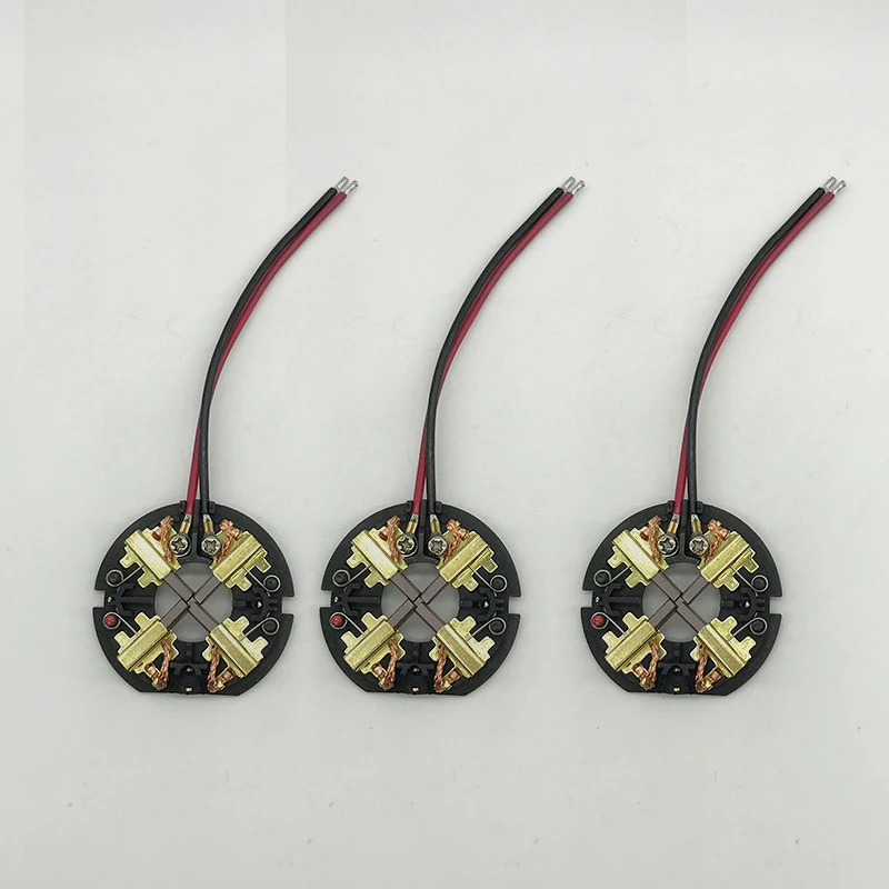 

3PCS Carbon Brush for Milwaukee Drill C18id 2602-20 2601-20 22-22-1630 Accessory