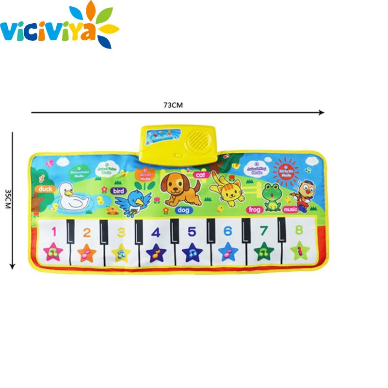 Baby Music Carpet Baby Musical Mat Children Educational Carpets Babe Infant Piano Music Play Mats Games Playmat for Kids