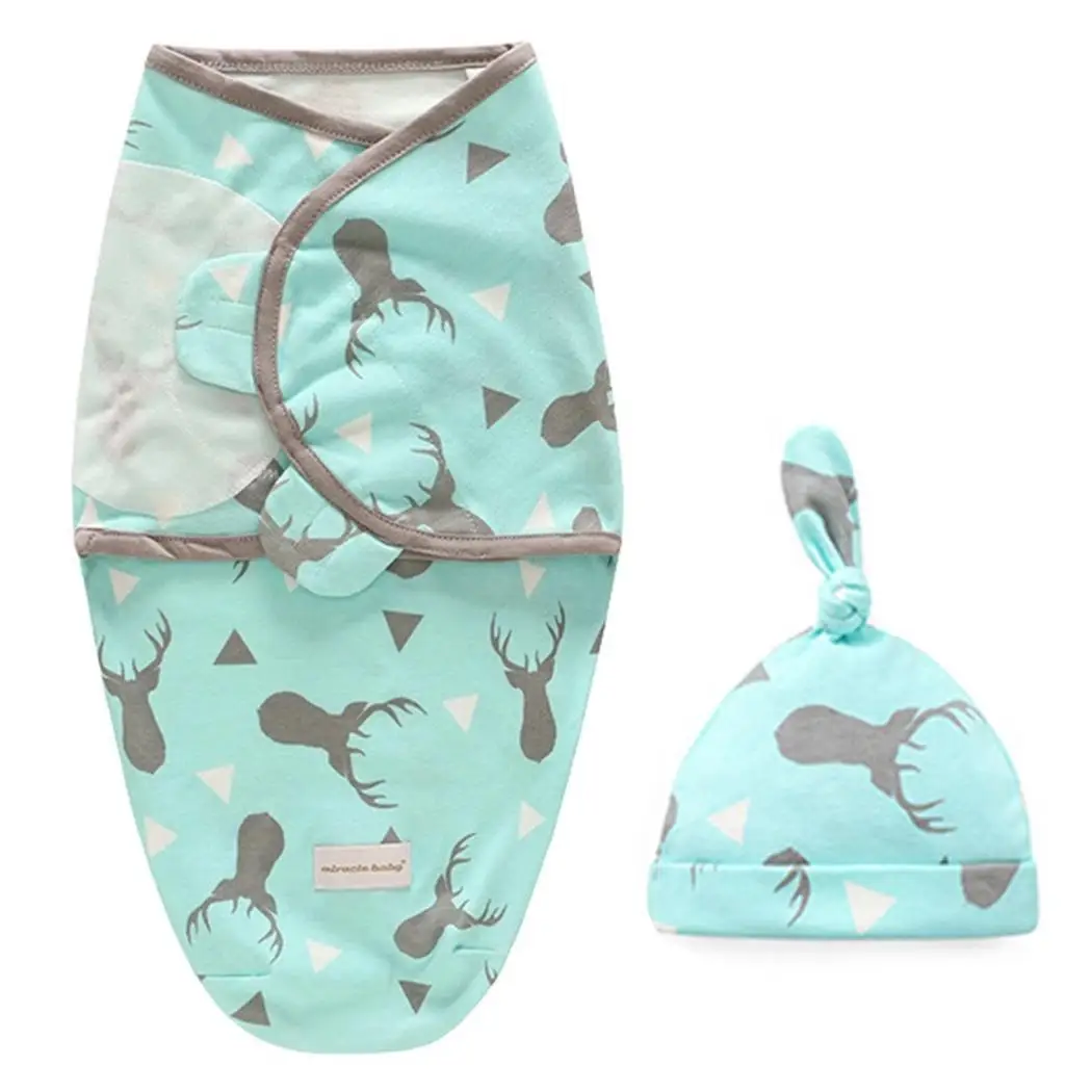 

Swaddle Outdoor Cap With Animal Casual Spring Infants Original Baby Cartoon Pattern Autumn Summer Sleep Street