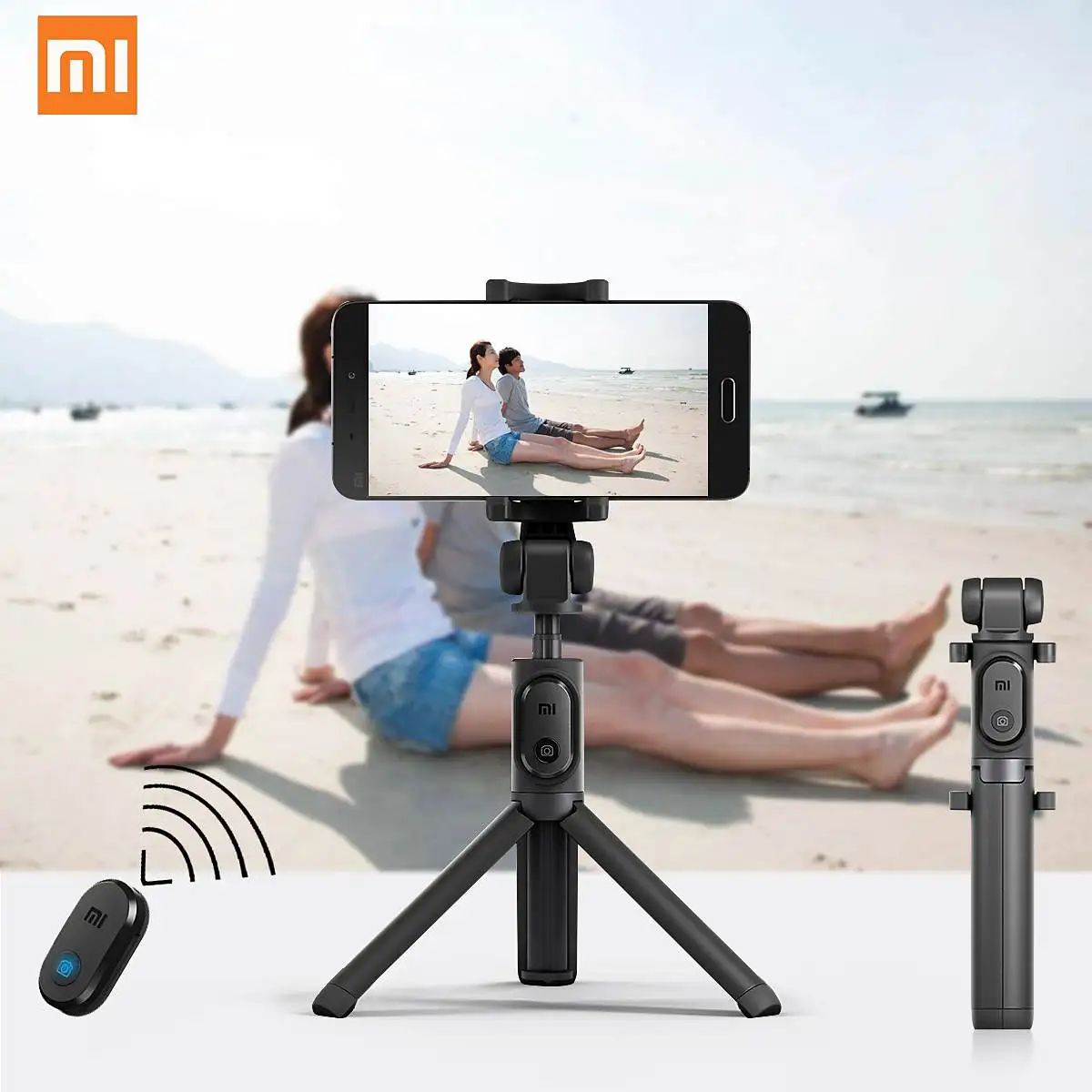 

Original Xiaomi 2in1 Selfie Stick bluetooth Remote Control Monopod Holder Tripod Universal for Android 4.3 / iOS 5.0 and Latast