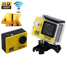 Kebidumei 4 K Спортивная Экшн-камера 30 м Водонепроницаемый Wifi 12MP FHD 2 дюйма экран 170 градусов объектив