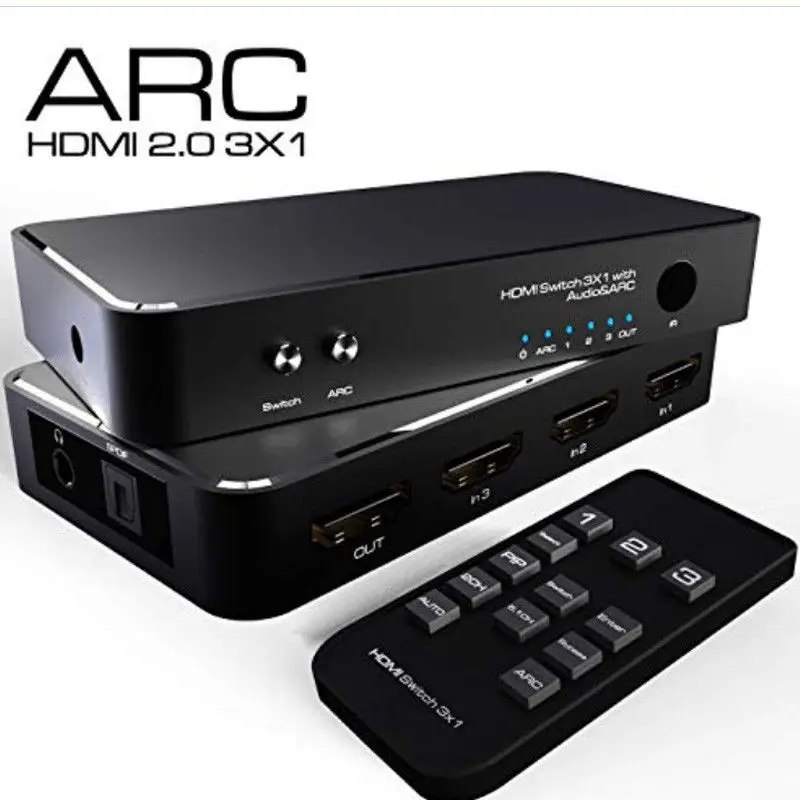 HDMI 1080 P 3D Switcher коммутаторы разветвитель коробка 4 в 1 из Порты и разъёмы для HDTV Xbox PS3 PS4