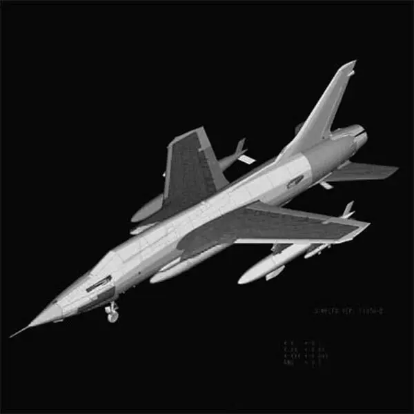 Trumpeter 80333 1/48 масштаб самолет F 105G Thunderchief Истребитель модель бомбардировщика TH05877