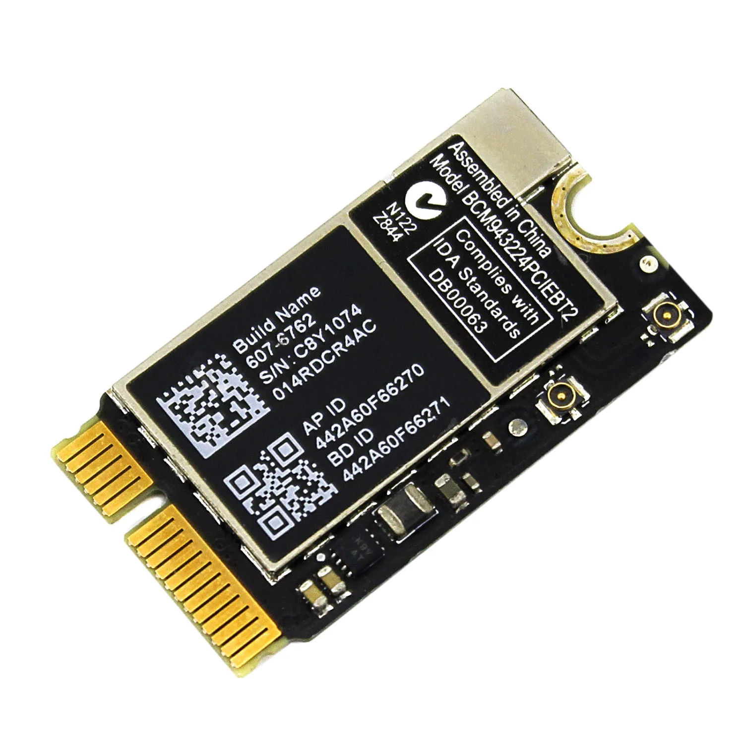 Wi-Fi Bluetooth Карта Аэропорта BCM943224PCIEBT2 для Apple MacBook Air 11 дюймов A1370 13 A1369 | Компьютеры и