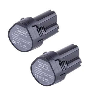 

2X 10.8 Volt Li-ion Battery for Makita BL1013 194551-4 194550-6 TD090DW LCT203W