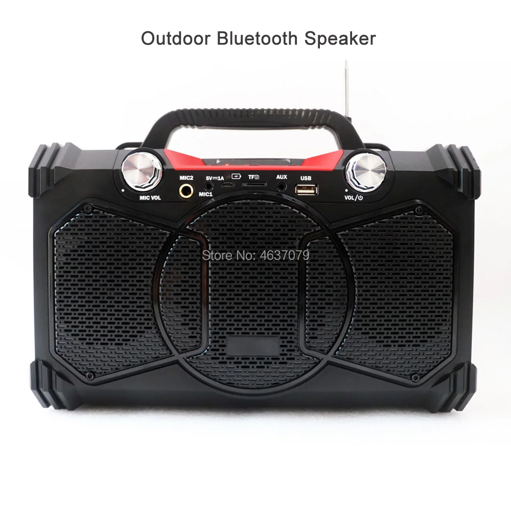 Cinsoo Bluetooth speaker Portable Subwoofer With Mic Super Bass Party Speaker outdoor | Электроника