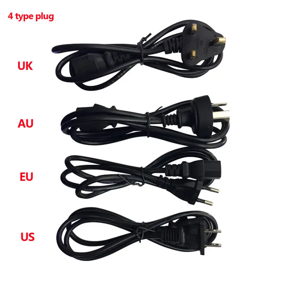 AC110 220V адаптер питания трансформатор Светодиодная лента 2A 3A 5A 8A DC 5V 12V 24V US/EU/UK/AU