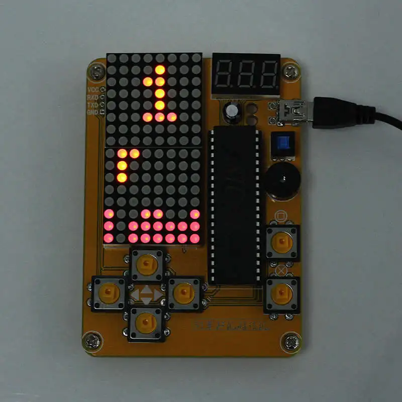 Diy Электронный Обучающий набор 4 в 1 классические игры для