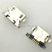 50 шт. Micro USB 5pin Тяжелая пластина 1,27 мм без керлинга сторона гнездовой разъем для lenovo A850 Mini USB Jack