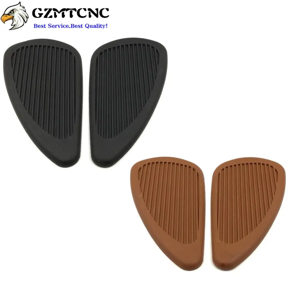 

GN250 Tank Side Stickers Decals Rubber Peel Petrol Fuel Tank Cover Pads Protector knee pad kit for Suzuki GN 250