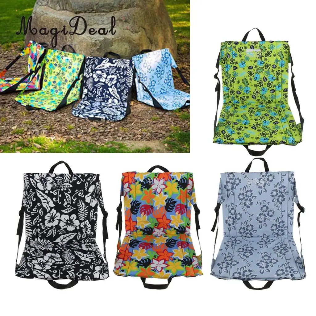 MagiDeal Comfortable Sponge Cushion Chair Seat Pad with Backrest for