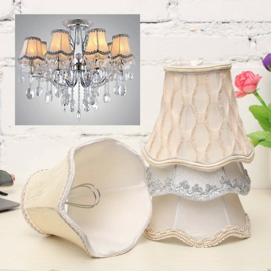 Us 4 54 20 Off 2019 Newest Vintage Small Lace Lampshades Textured Fabric Chandelier Light Ceiling Cover In Lamp Covers Shades From Lights