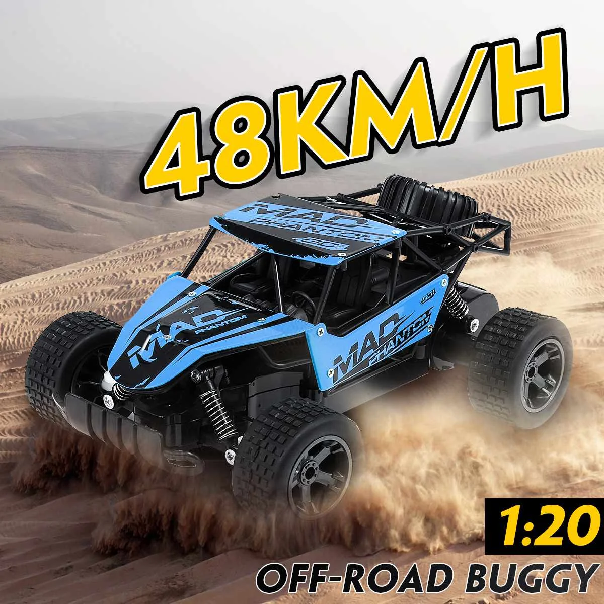 

Remote Control RC Car Off-Road Truck 48KM/H High Speed Racing Car Climbing Carro RC Electric Car Off Road Truck 1:20 RC drift
