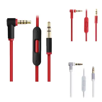 

3.5mm Audio Cable Cord W/ Volume Control for Beats Solo HD Studio Pro Mixr Wire Replacemolo HD Studio Pro Cable Dropshipping
