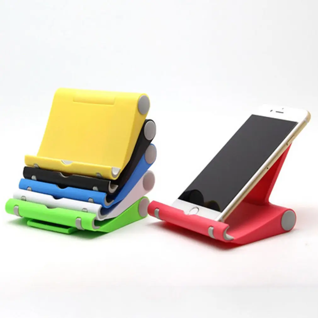 

2019 Newest Hot 6 Color Universal Desktop Foldable Adjustable Stand Holder for Tablet Cell Phone