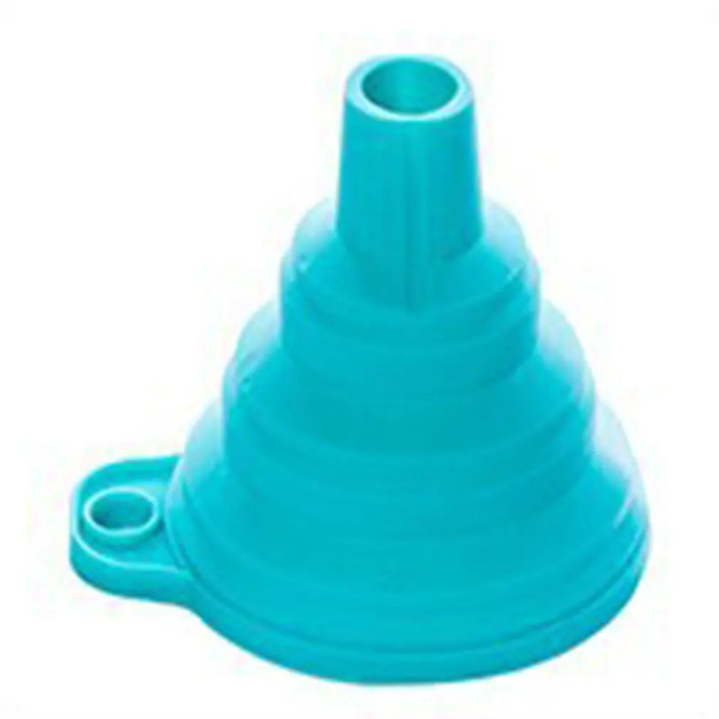 

Silicone Foldable Funnel Food Grade Silicone Collapsible Funnel