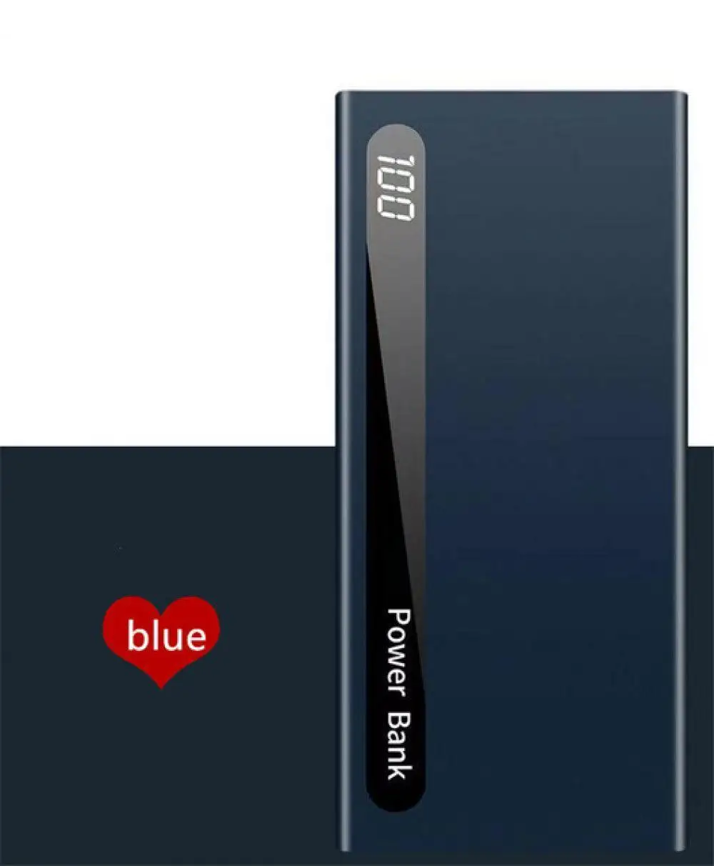 Ультра th 20000 mAh PowerBank мобильный телефон внешний аккумулятор портативный двойной USB