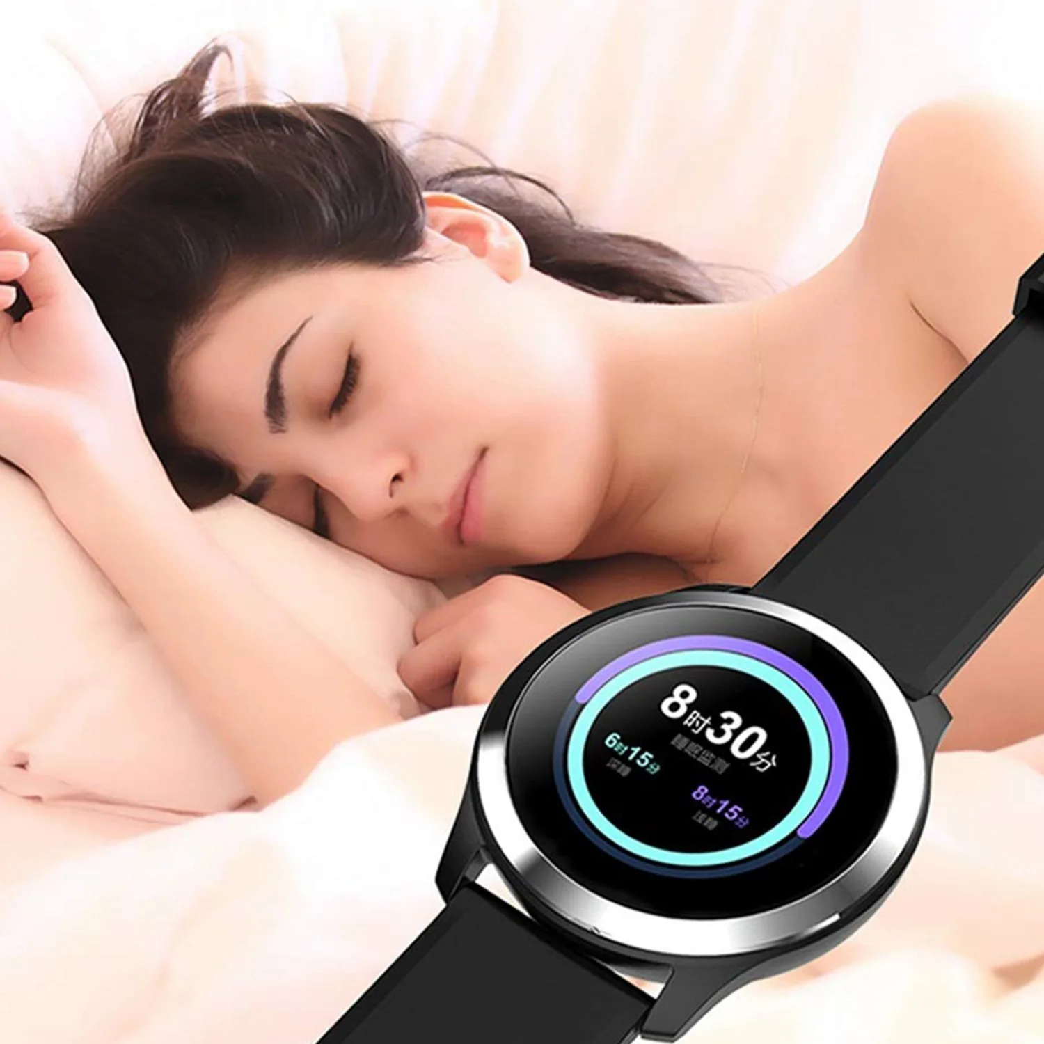 

Bluetooth Smart Bracelet, Ecg Smart Bracelet, Heart Rate Blood Pressure Monitor, Call Message Push, Ip68 Waterproof, Nine Spor