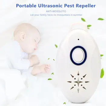 

Mini Portable Ultrasonic Pest Repeller Electronic Mosquito Mouse Insect Repellent Pocket Home Pest Repeller
