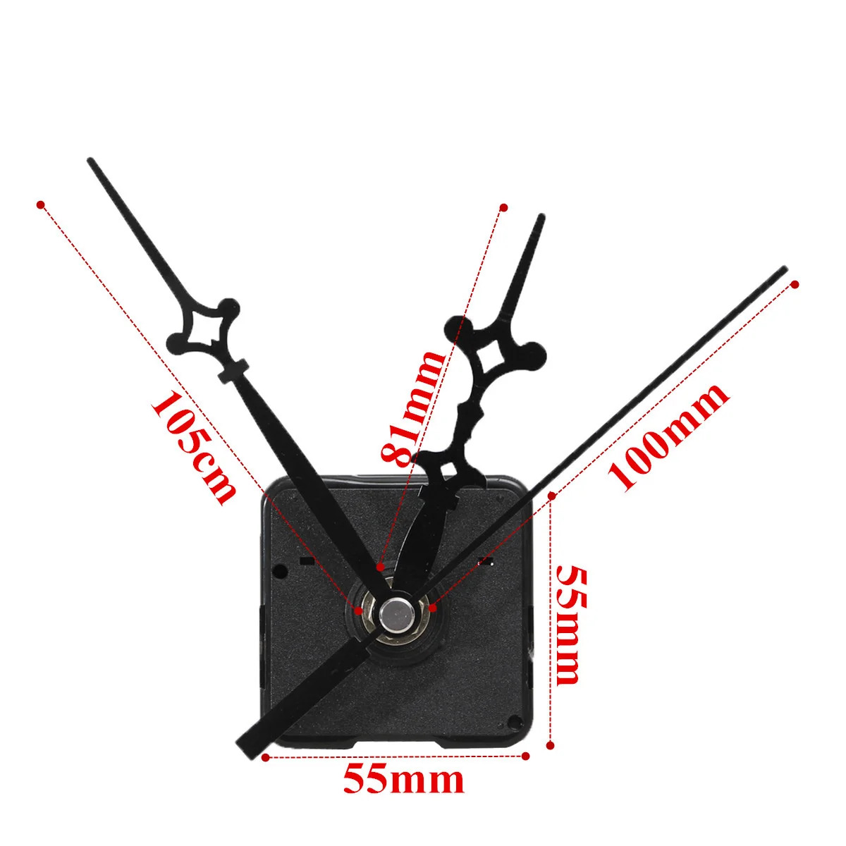 1 шт. Замена настенных часов руки Diy запчасти маятниковый механизм кварцевые часы мотор с ручками и фитингами комплект