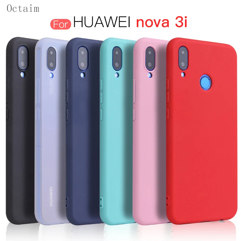 Soft TPU Case For Honor 10 Lite 9 Matte Slim Back Cover Huawei Nova 3i P20 Pro Mate 20Pro Phone Coque Bumper |
