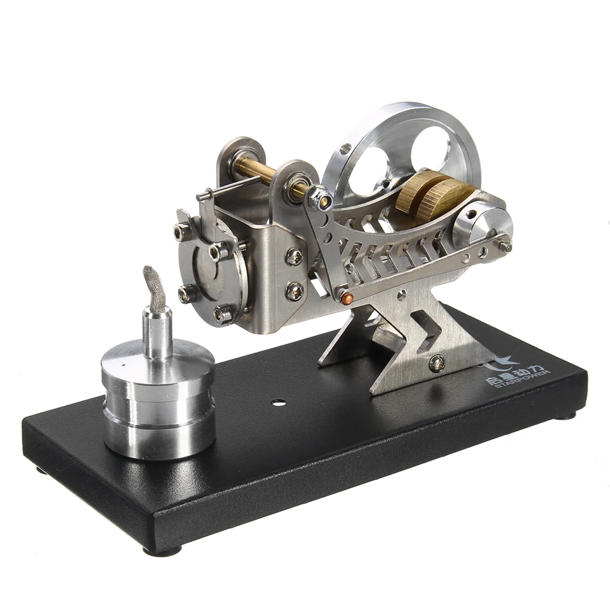 

Live Engine Hot Air Stirling Engine Model Science Study Developmental Student Learning Technology Children Intelligence Toy