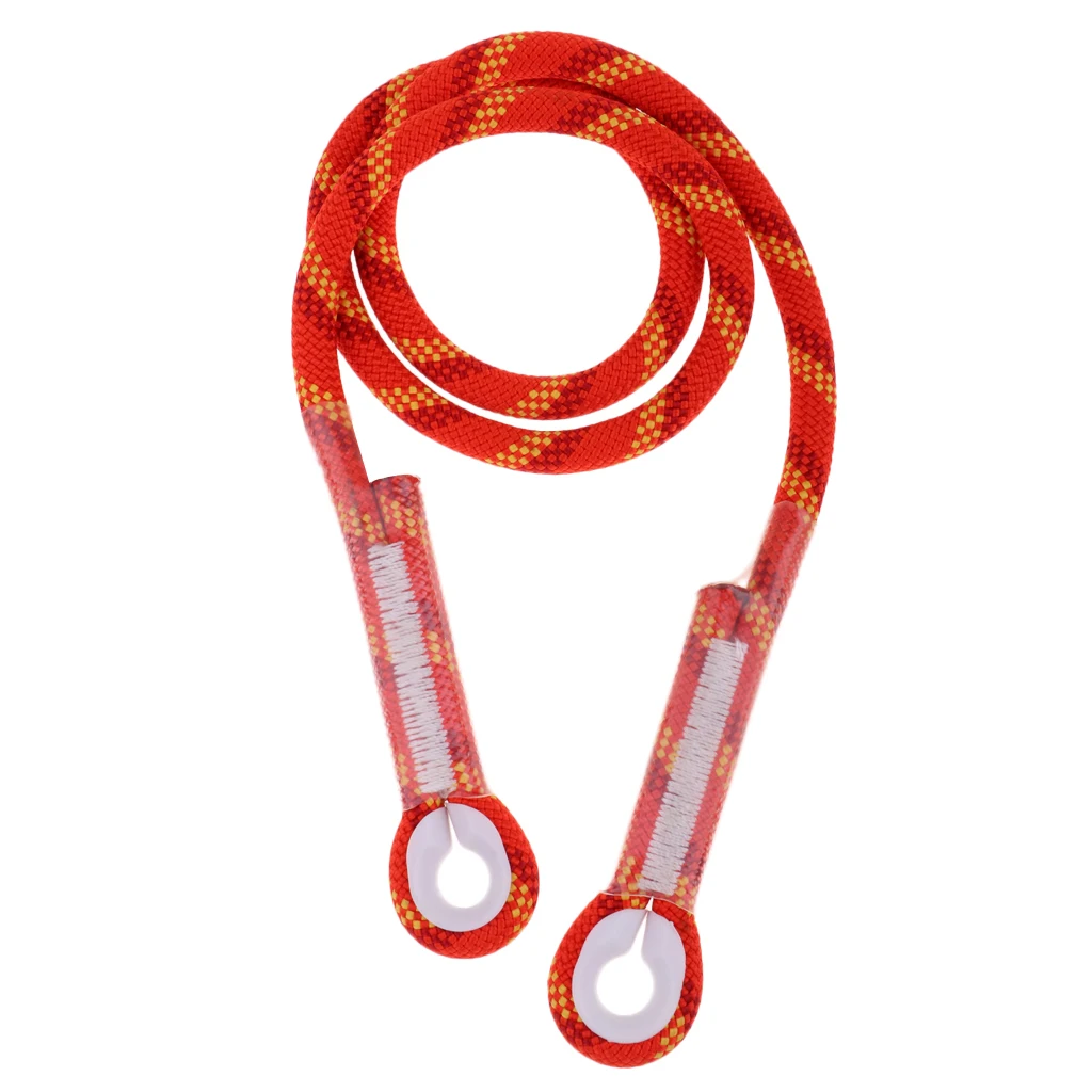 

0.41in Rock Climbing Rope Tree Climbing Rappelling Caving Rescue Rigging Equipment Knotted Pre-sewn Eye-to-Eye Prusik Loop Cord