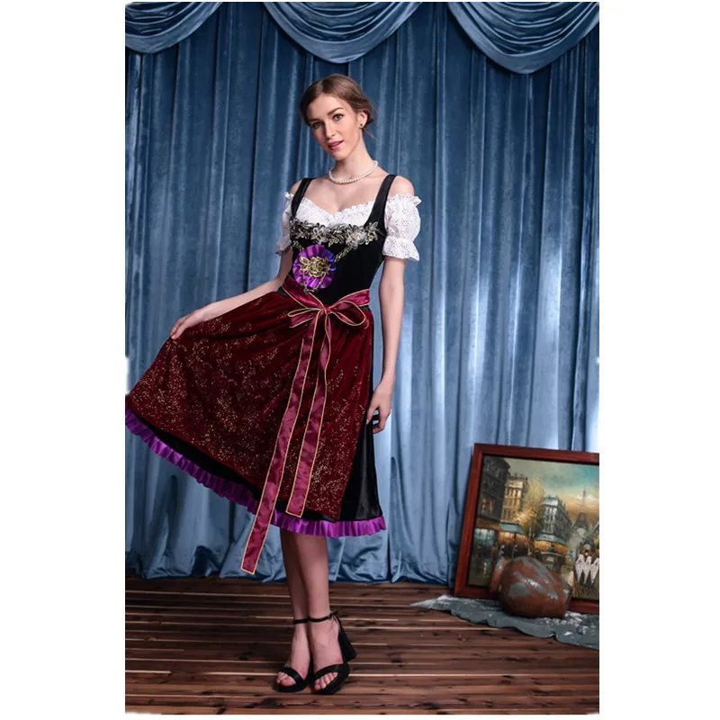 Женский костюм для вечеринки в честь Хэллоуина Bavarian Oktoberfest|Праздничные костюмы| |