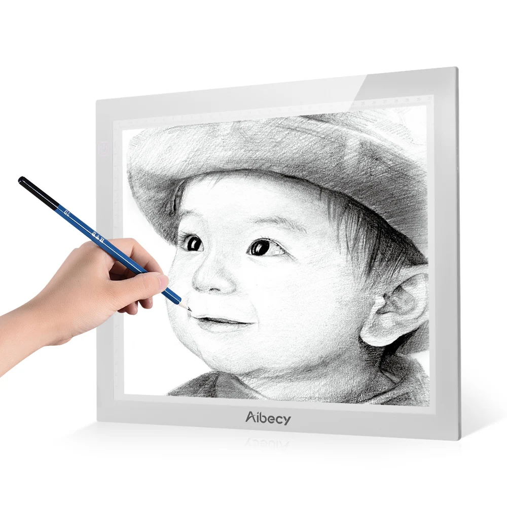 

A4 Ultra-thin Portable LED Light Box Tracer 3 Level Brightness Control Light Pad LED Artcraft Tracing Digital Tablet for Drawing
