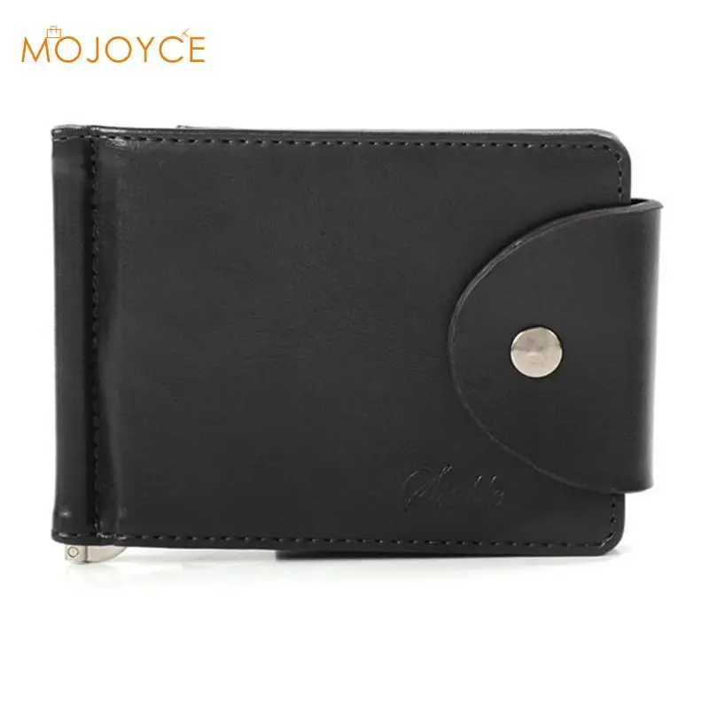 

Korea fashion quality PU leather Money clips men wallets hasp purses vintage men wallet card wallet Carteira