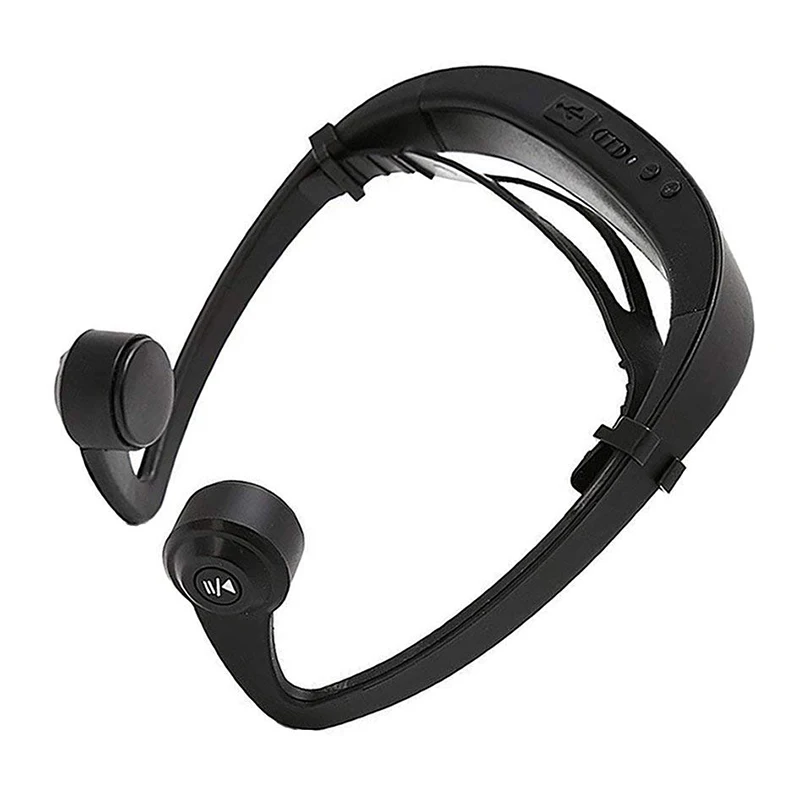 Bone Conduction Headphones Wireless Bluetooth Headset Sport Gym Waterproof Earphones Built in Mic for iPhone X 8 8plus 7 7plu