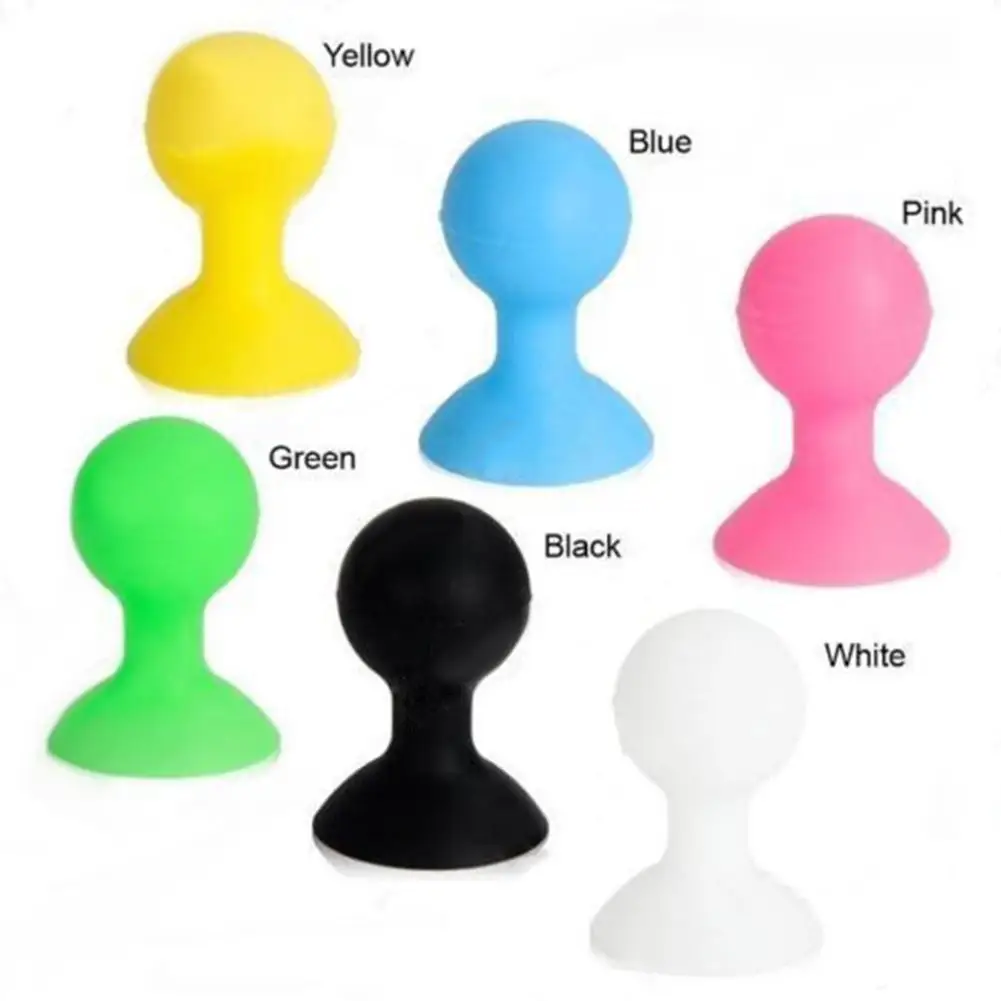 

Soft Mini Silicone Suction Cup Holder Stand for iPhone for Samsung Cell Phone Random Color holder for your mobile phone r30