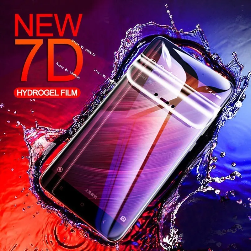 

Strengthen Hydrogel Film on For Xiaomi Redmi Note 5A 6 7 5 Pro Cover 7D Screen Protector For Redmi 4X 5 Plus Go Protective Film