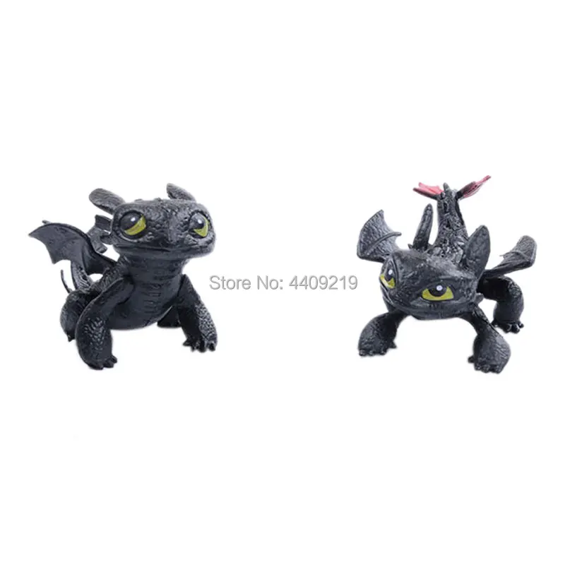 7-8CM How To Train Your Dragon Toothless Action Figure Toyless Toothless For Children