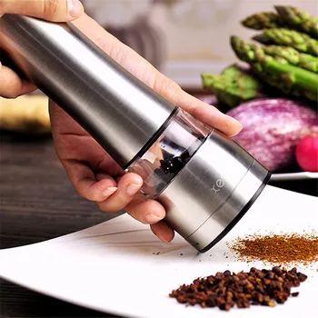 

Pepper Grinder Stainless Steel Pepper Mill Portable Manual Grinder Muller Mill Kitchen durable use accessories Grinding