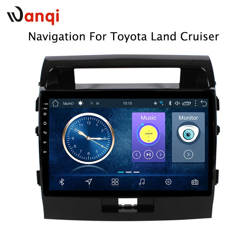 

10.1 inch Android 8.1 Car DVD GPS for Toyota land cruiser 2007-2012 Navigation System Stereo Audio Radio Video Bluetooth