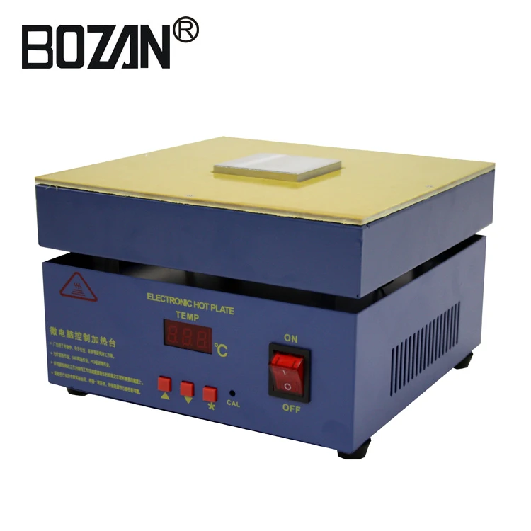 550W BGA Reballing Station 946-1515 Pre-heater Constant Temperature Heating Plate Soldering Machine PCB Preheater BOZAN