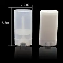 1000 шт, новинка, 15 мл, прозрачный/белый дезодорант, контейнер для лосьона, бар, 15 г, Овальный закручивающийся тюбик, круглый бальзам для губ, тюбик, этикетка wtih, стоимость