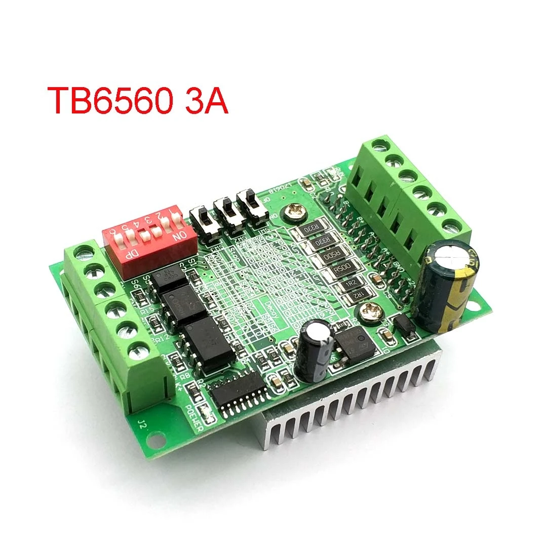 

TB6560 3A Stepper Motor Drives CNC Stepper Motor Board Single Axis Controller 10 Files Motor Controller Board New TB6560AHQ